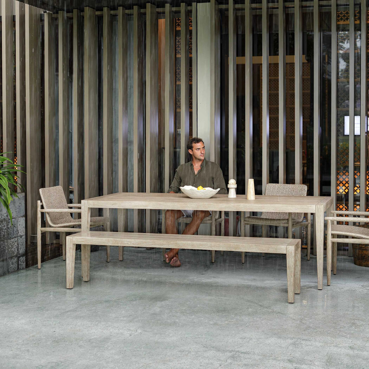 Kirkham Wooden Outdoor Bench