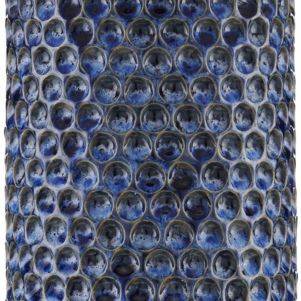 Polka Dot Blue Table Lamp.