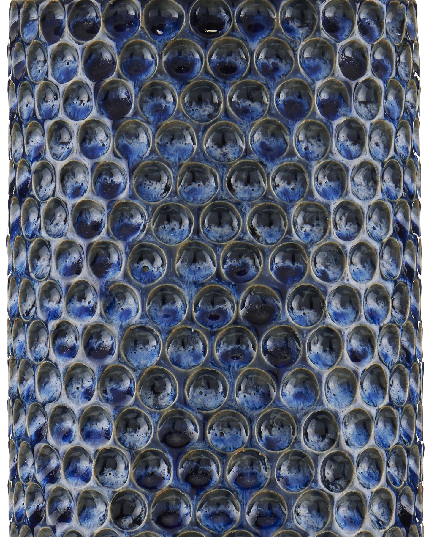 Polka Dot Blue Table Lamp.