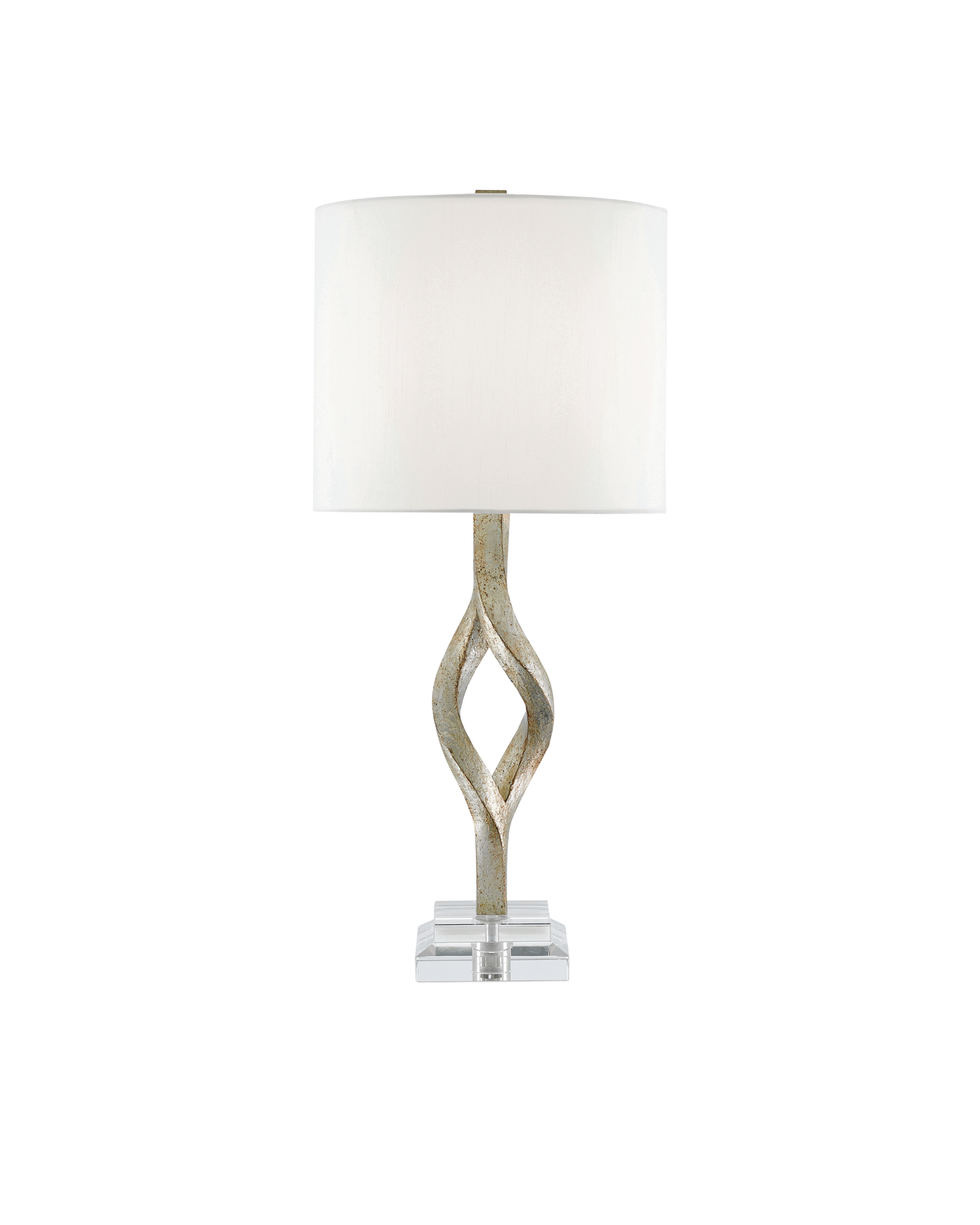 Elyx Silver Table Lamp.
