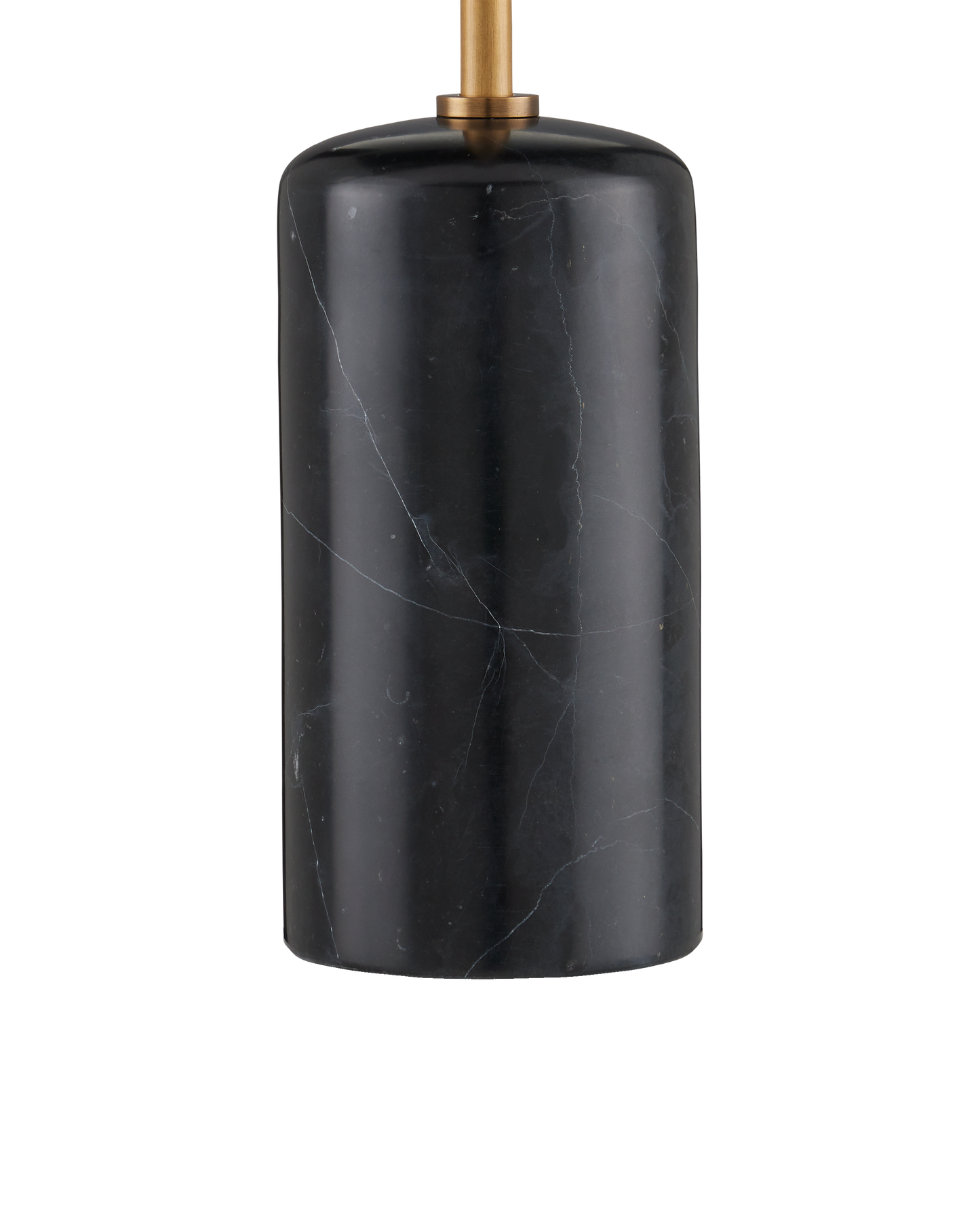 Martini Black Torchiere Table Lamp.