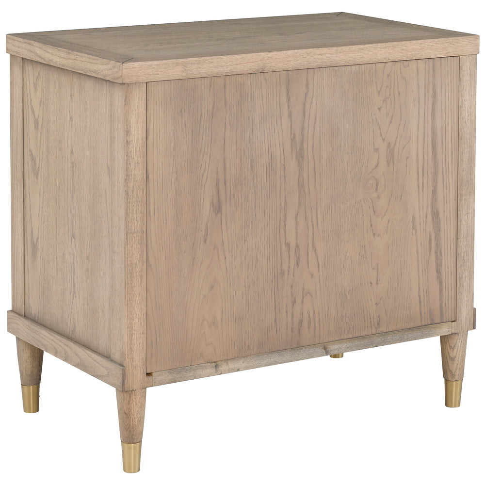 
                      
                        Everett Nightstand Two Drawers and Pull-Out Shelf
                      
                    