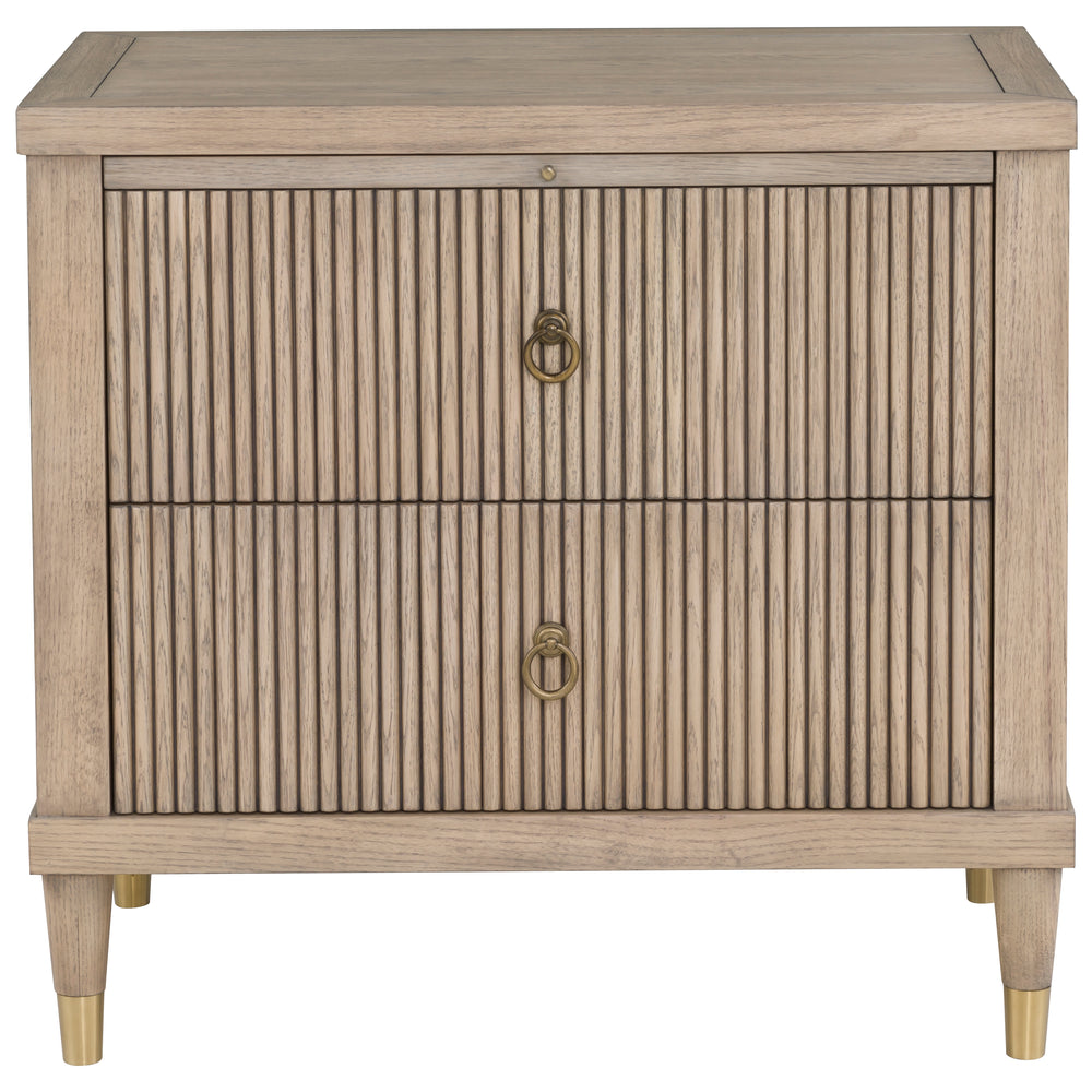 
                      
                        Everett Nightstand Two Drawers and Pull-Out Shelf
                      
                    