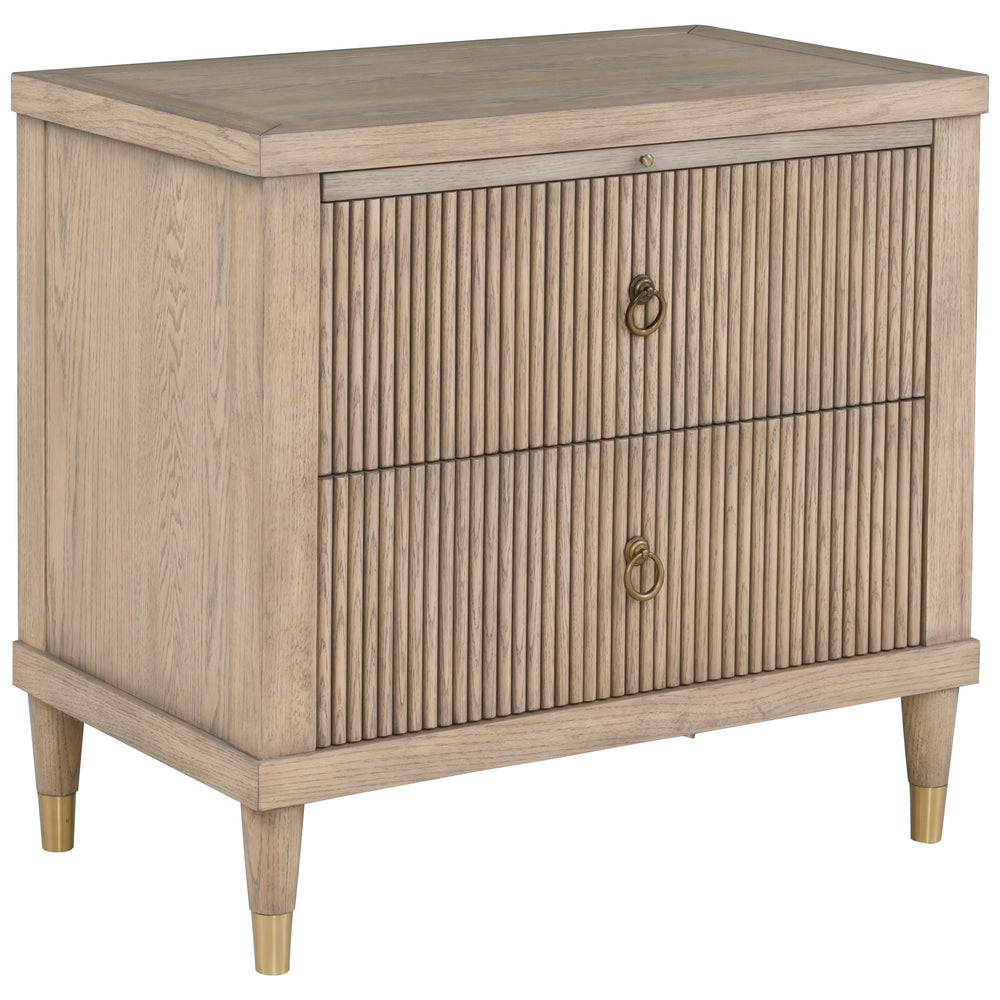 
                      
                        Everett Nightstand Two Drawers and Pull-Out Shelf
                      
                    