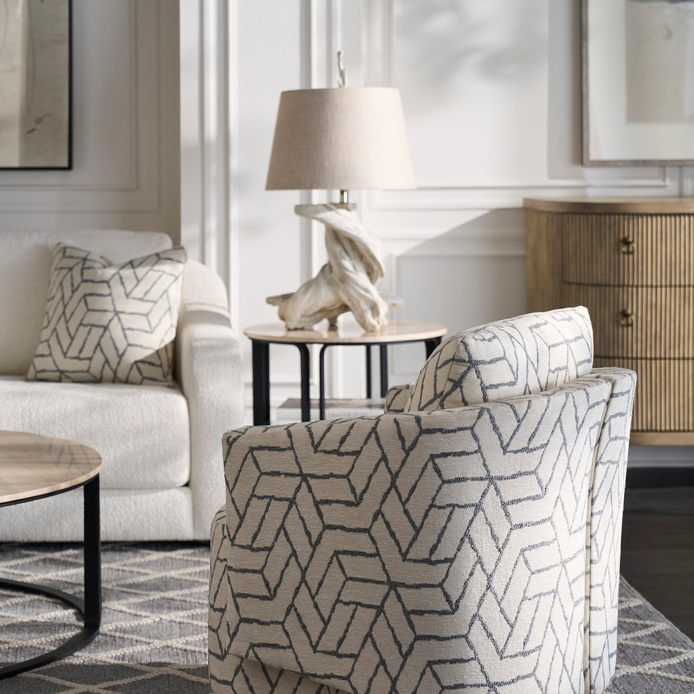 
                      
                        Everett Three Drawer Demilune Chest
                      
                    