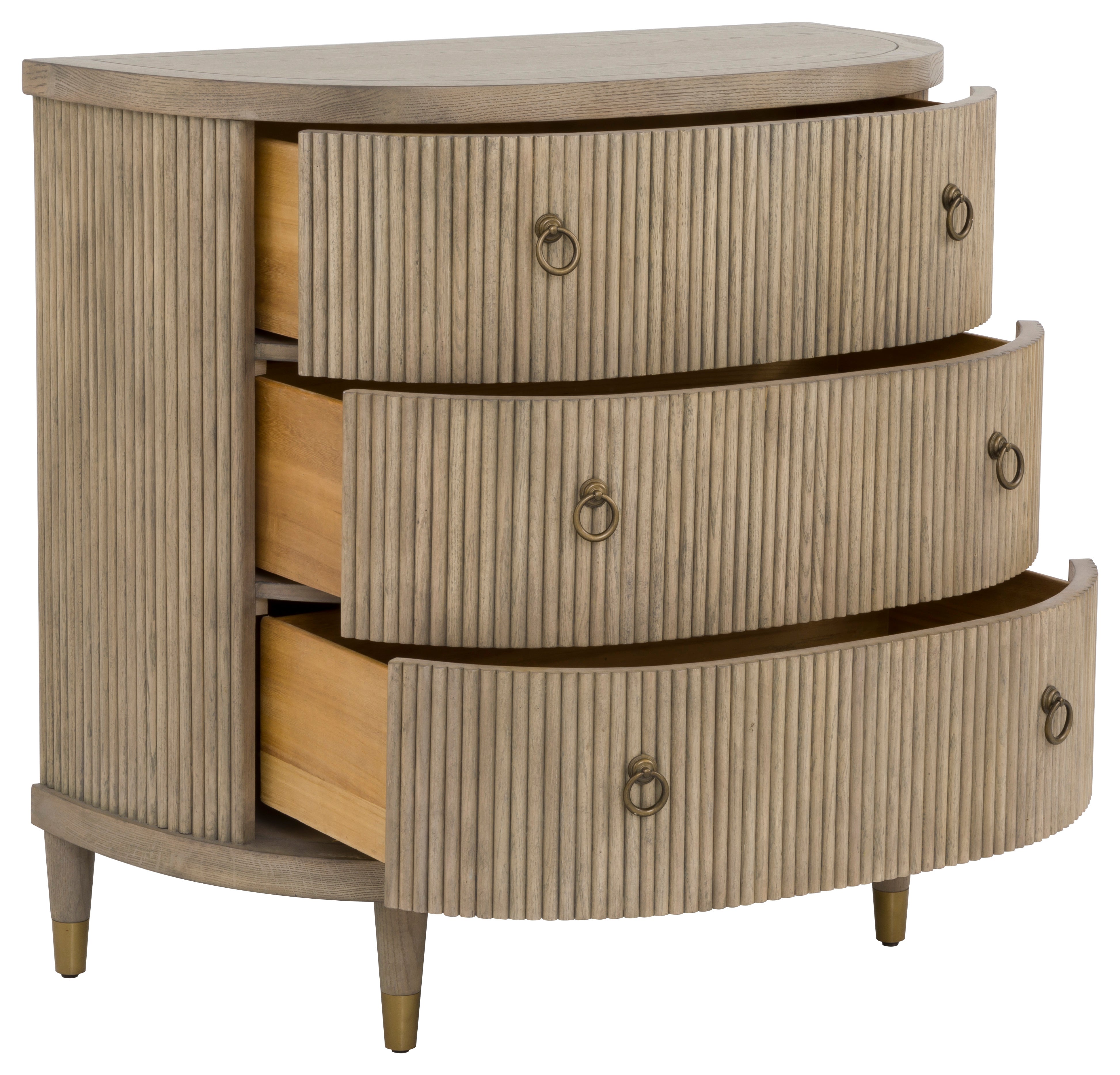 Everett Three Drawer Chest - Thumbnail 5