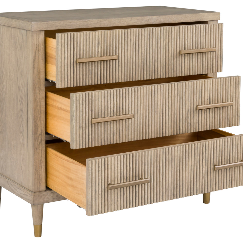 
                      
                        Everett Three Drawer Chest
                      
                    