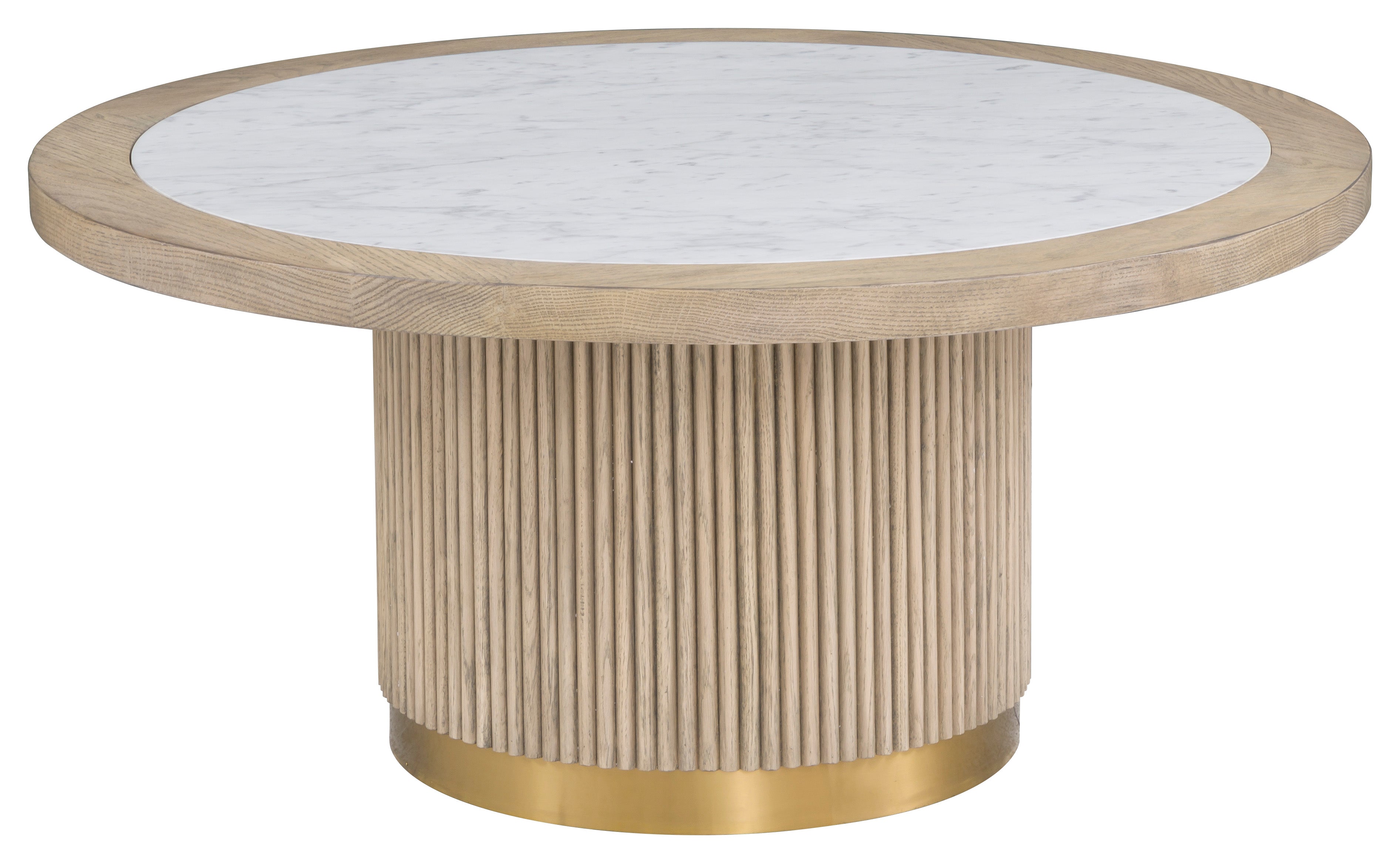 Everett Large Round Bunching Cocktail Table - Thumbnail 3