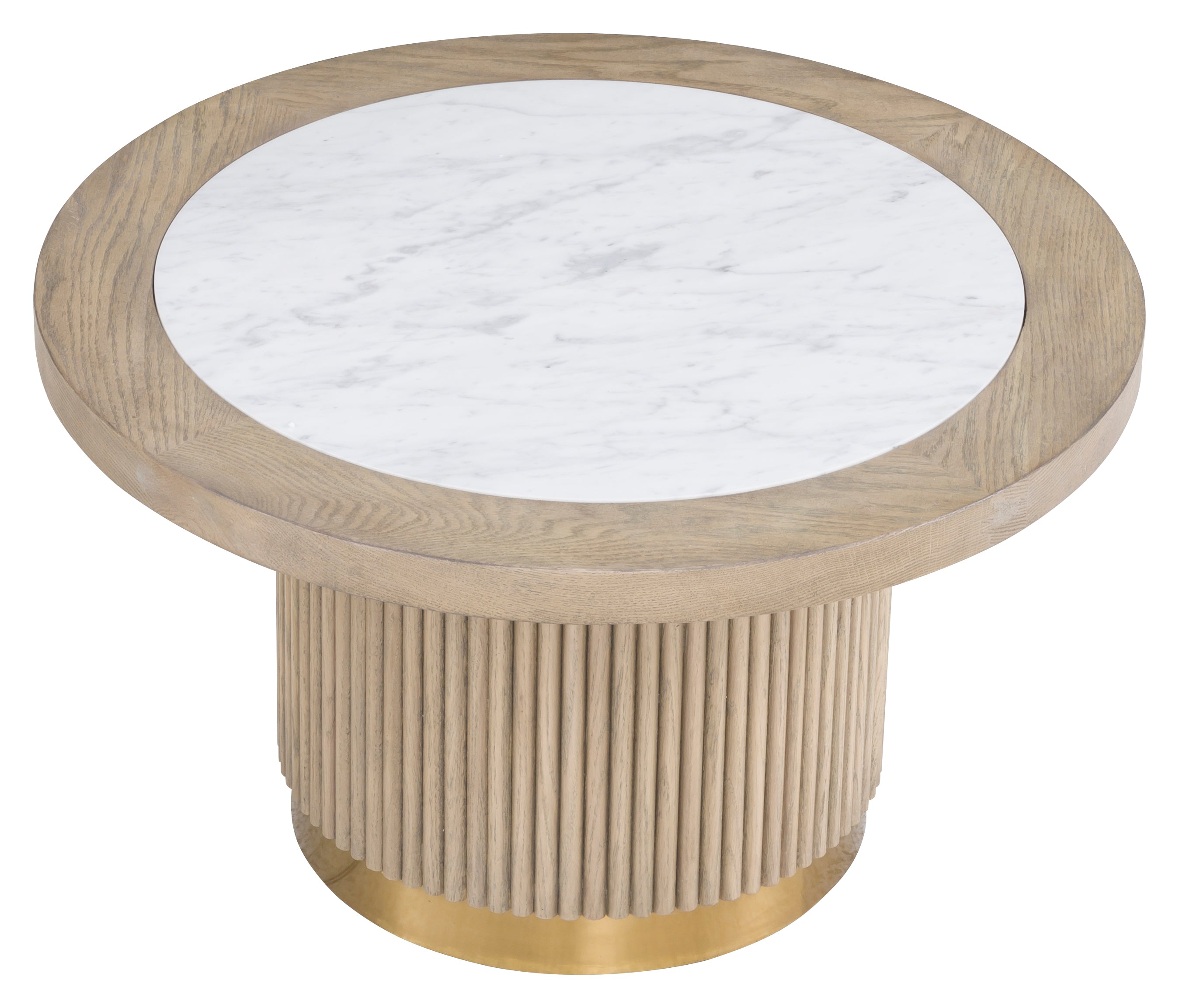 Everett Large Round Bunching Cocktail Table - Thumbnail 5