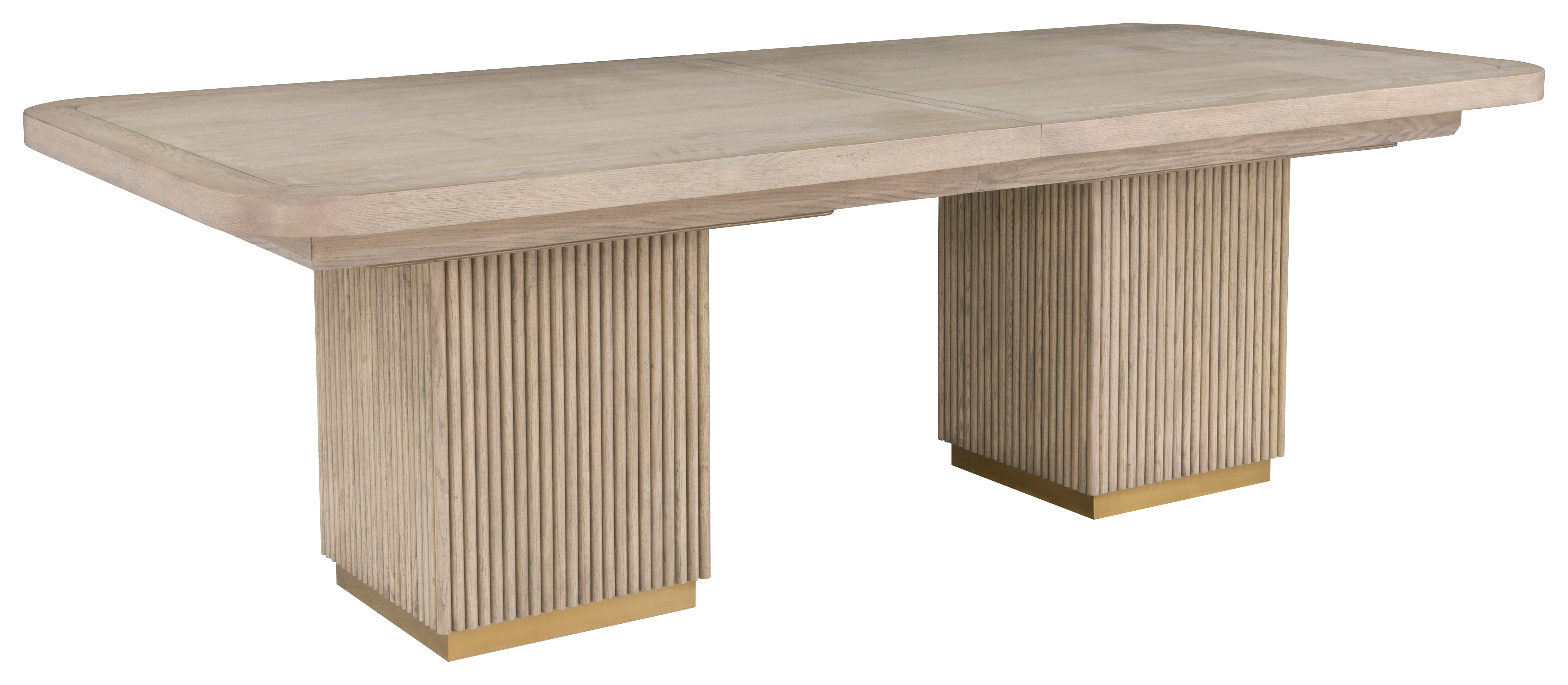 Everett Double Pedestal Dining Table - Thumbnail 2