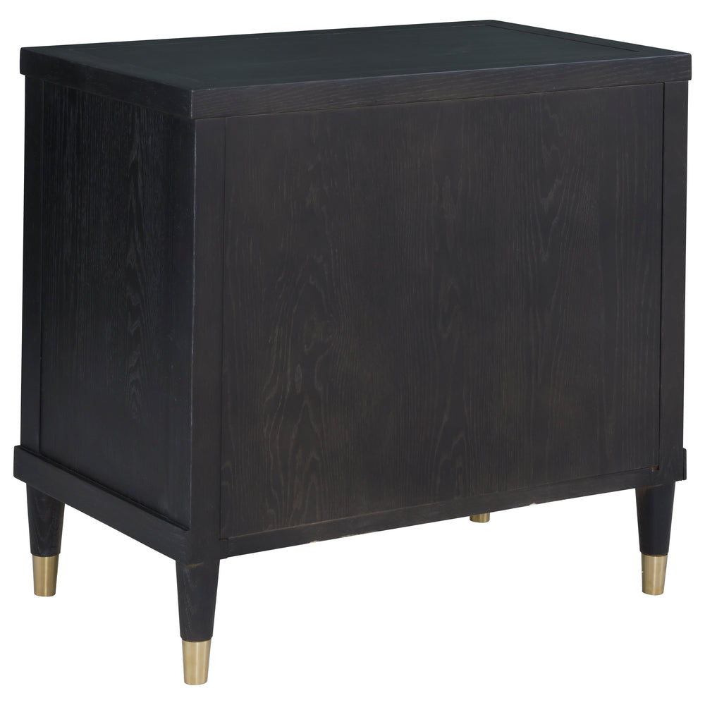 
                      
                        Everett One Drawer Rectangular Nightstand - Charcoal
                      
                    