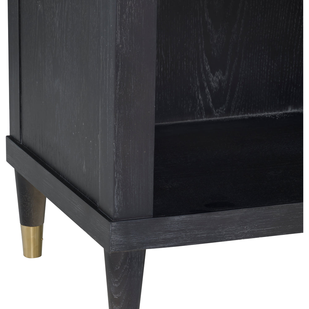 
                      
                        Everett One Drawer Rectangular Nightstand - Charcoal
                      
                    