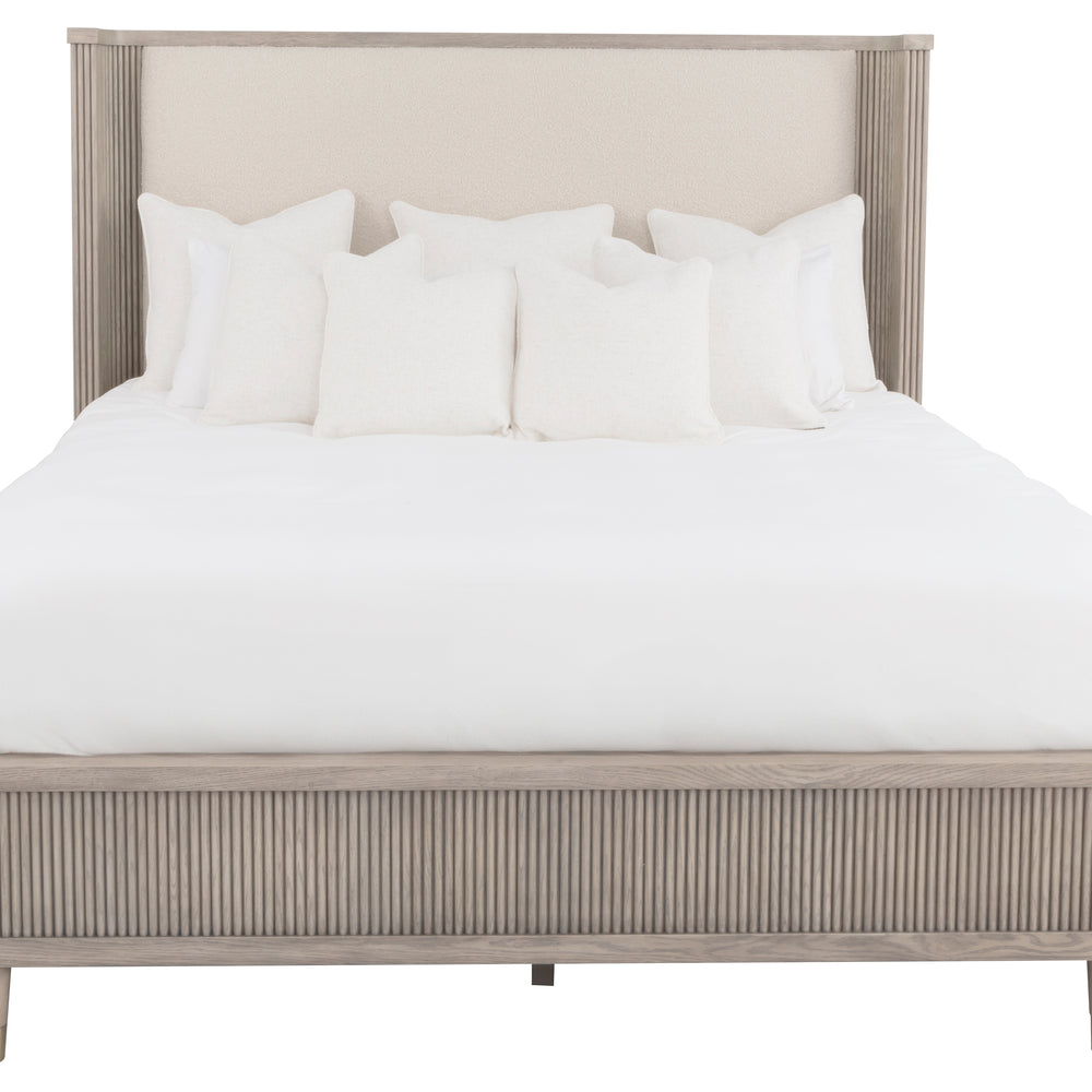 
                      
                        Everett Queen Bed in Cream with Biscotti Finish
                      
                    