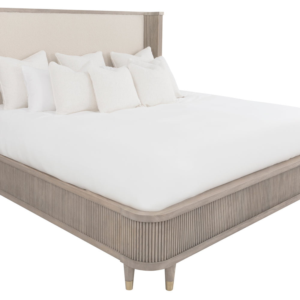 
                      
                        Everett Queen Bed in Cream with Biscotti Finish
                      
                    