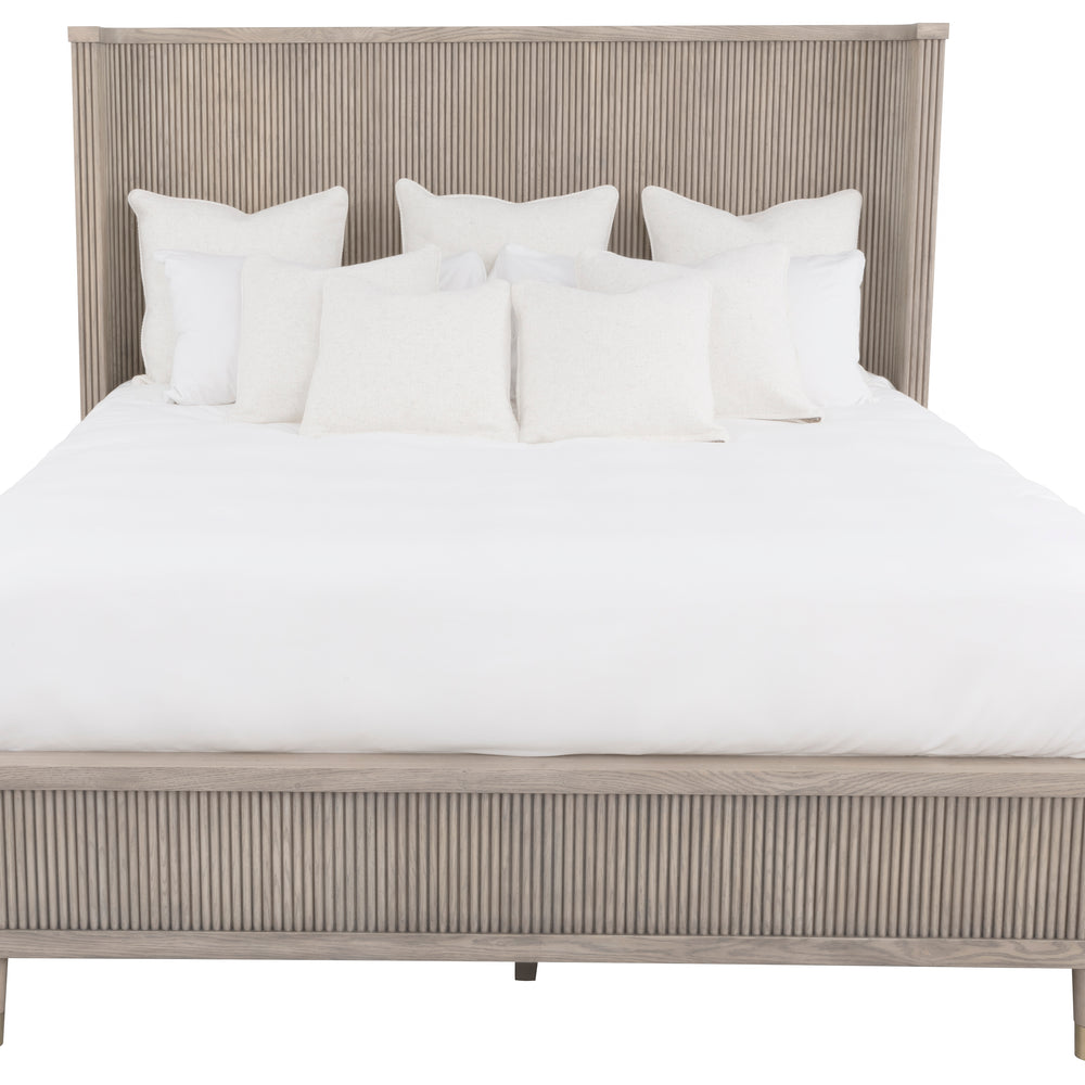 
                      
                        Everett Queen Bed with Wooden Tambour Panels
                      
                    