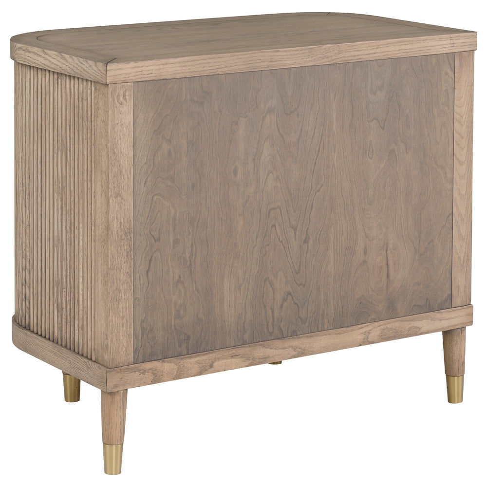 
                      
                        Everett Demilune Nightstand with One Drawer
                      
                    