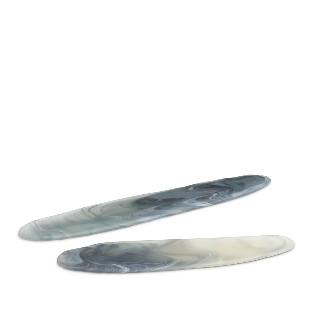 Midnight Blue Tray Set of 2.