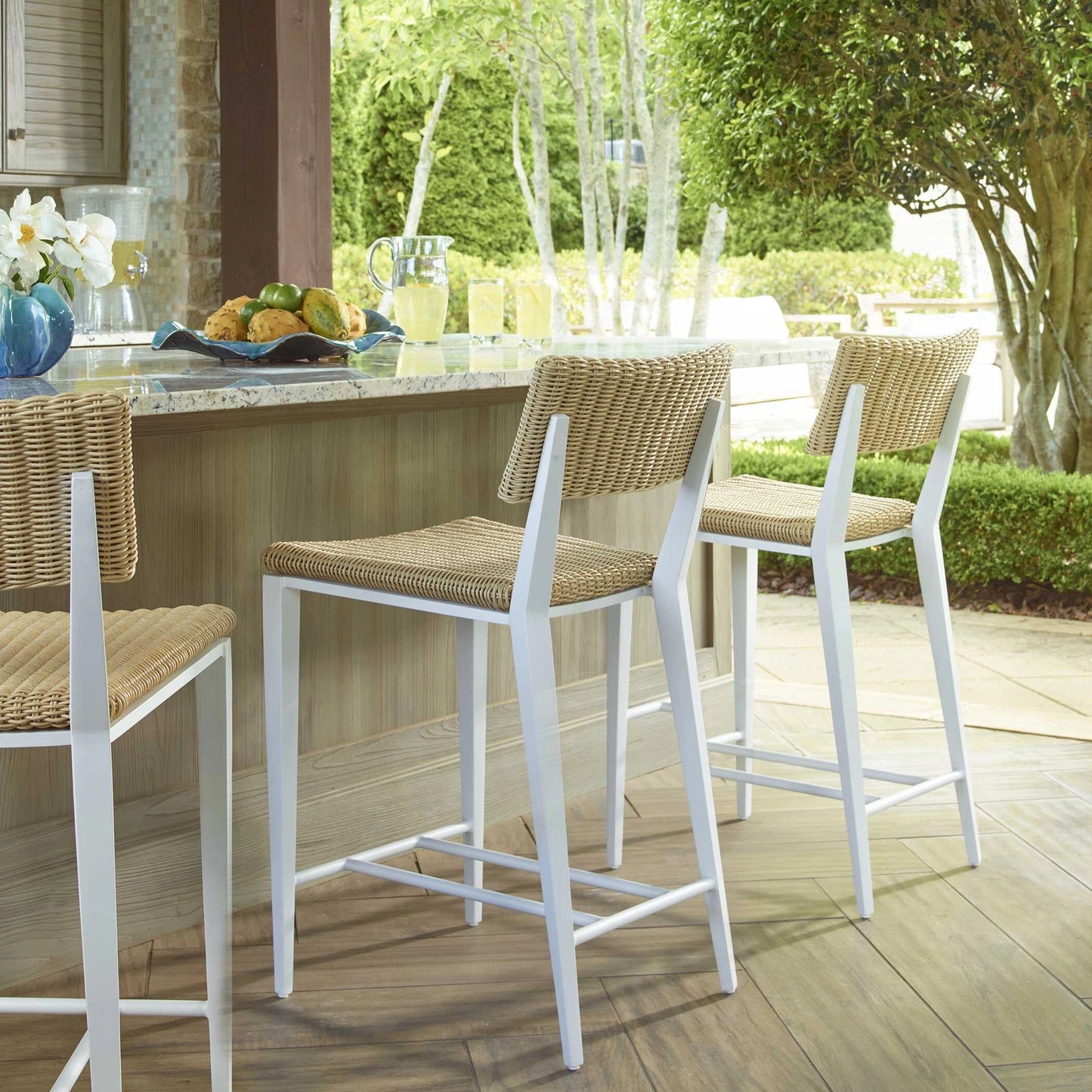 Uttermost Calbas Outdoor Bar Stool
