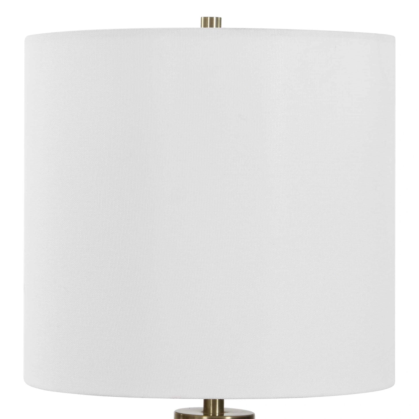 Uttermost Aspis Green Glass Table Lamp