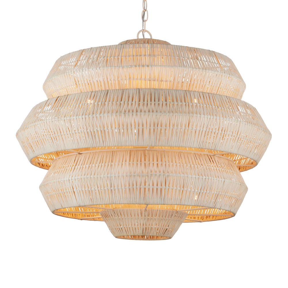 
                      
                        Antibes Medium White Chandelier
                      
                    