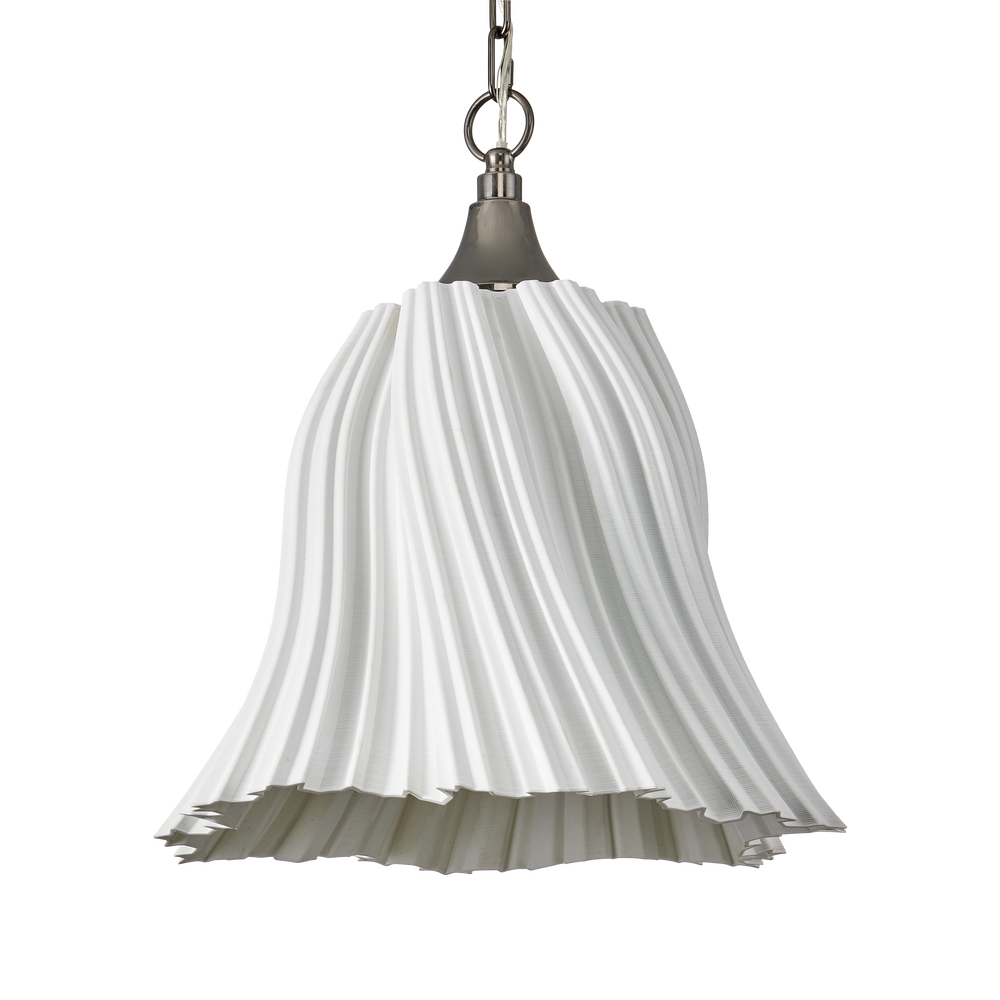 
                      
                        Twirl White Pendant
                      
                    