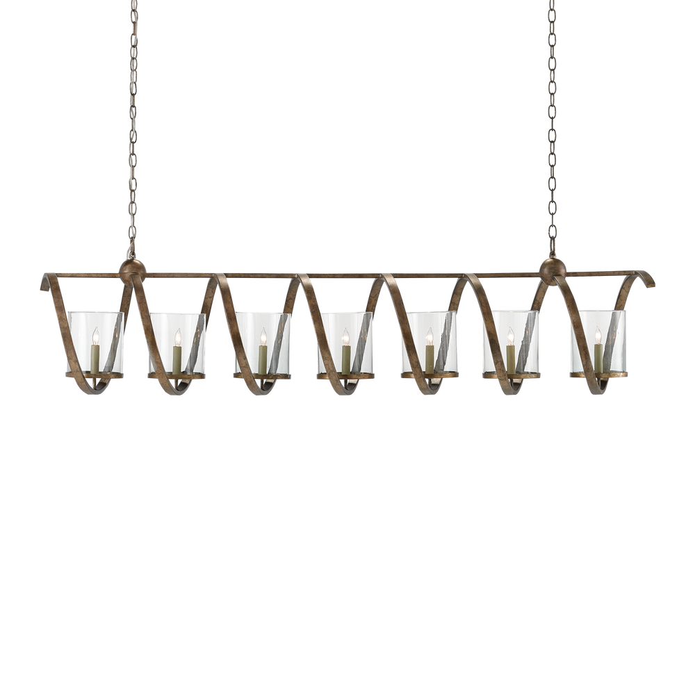 Maximus Grande Bronze Chandelier