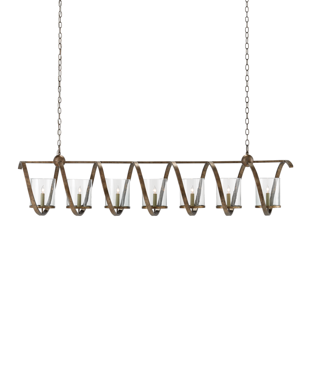 Maximus Grande Bronze Chandelier