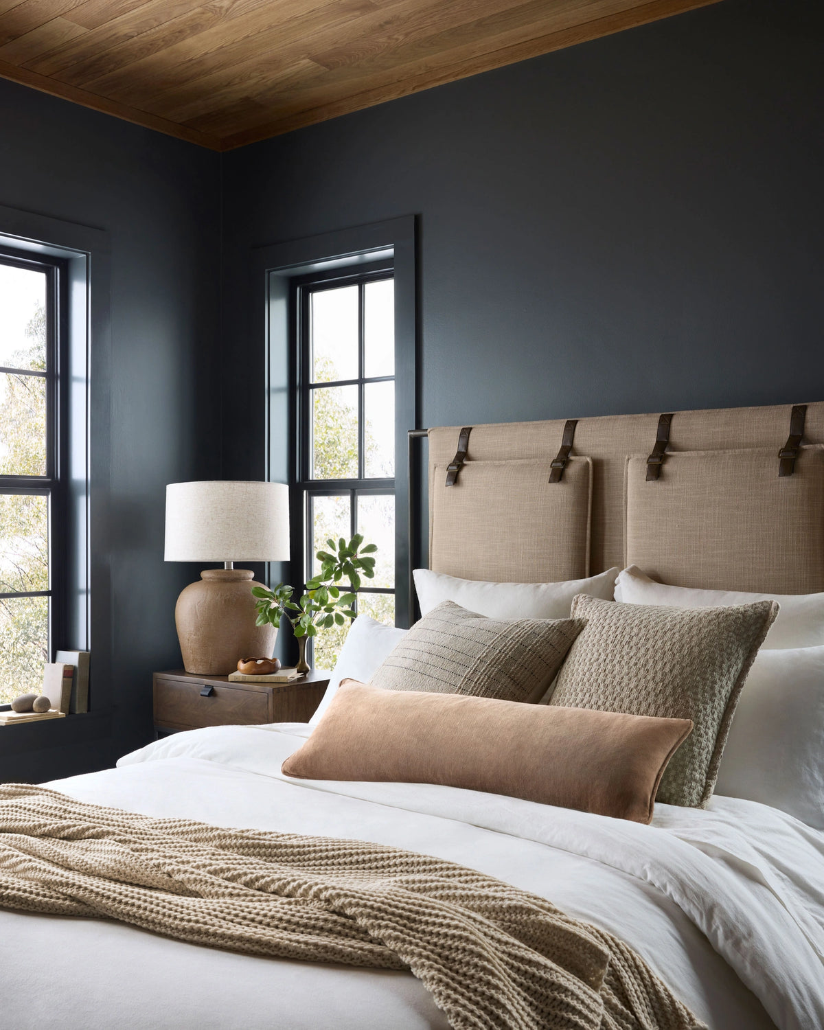 Magnolia Home by Joanna Gaines x Loloi Taupe / Natural 13'' x 35'' Pillow