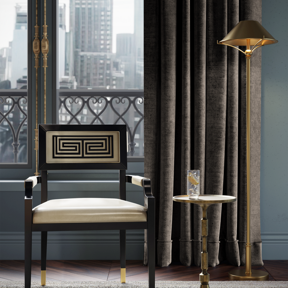 
                      
                        Pascal Brass Accent Table
                      
                    