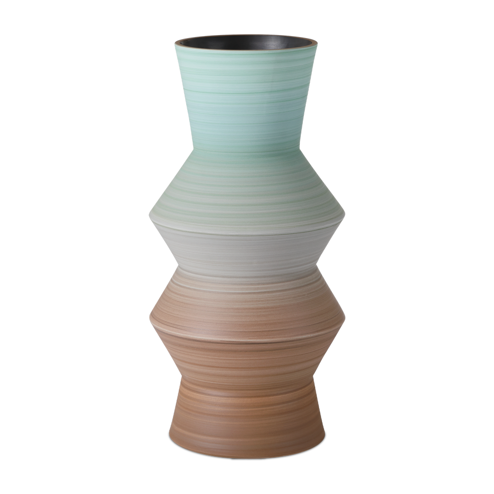 
                      
                        Happy 80's Brown & Pale Blue Vase Set of 2
                      
                    