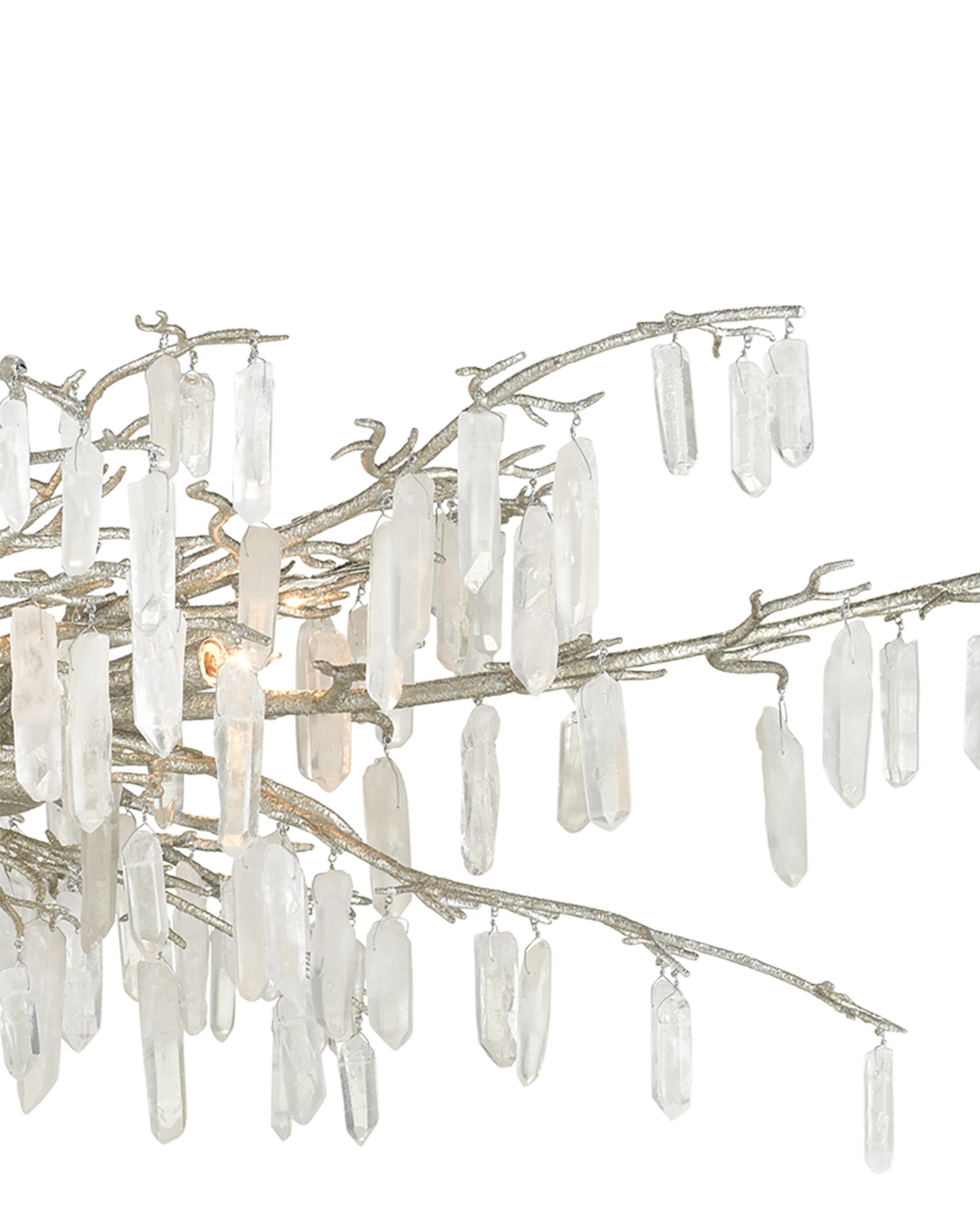 Forest Dawn Silver Chandelier - Thumbnail 5