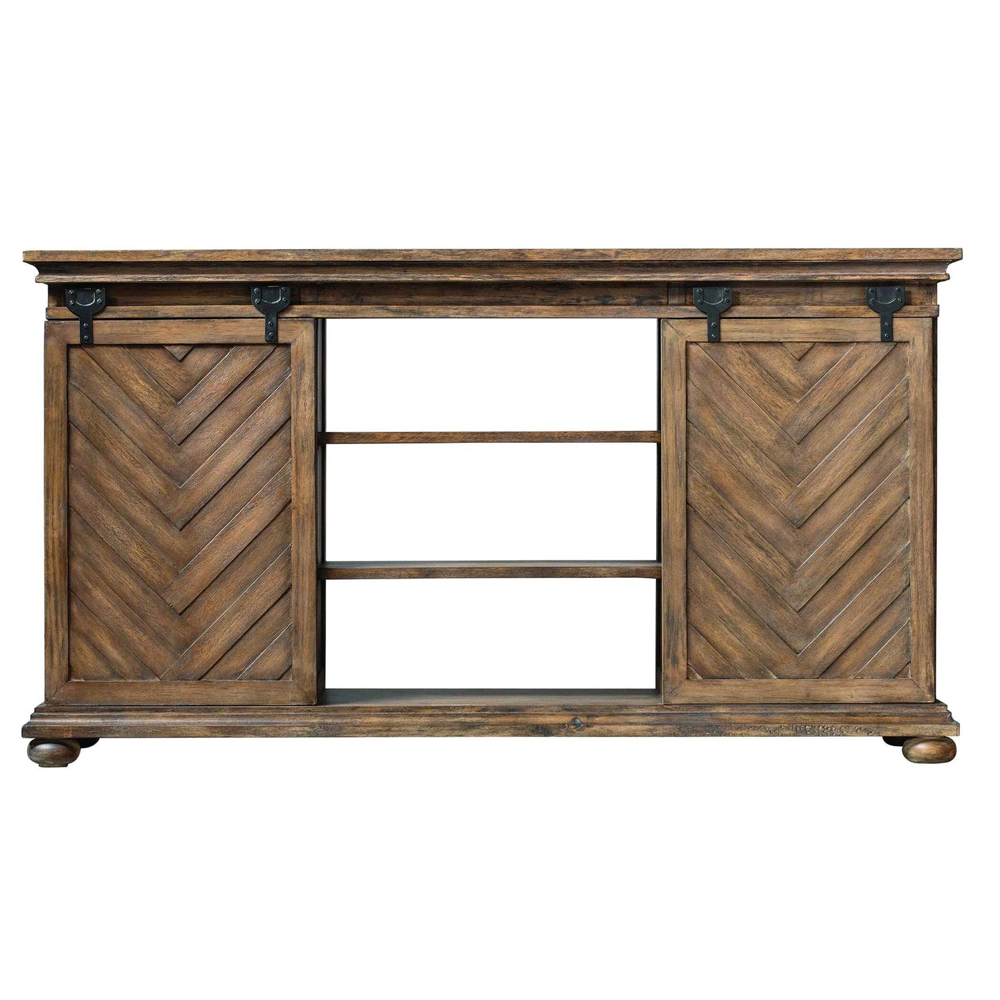 Uttermost Primalia Barn Door Media Console
