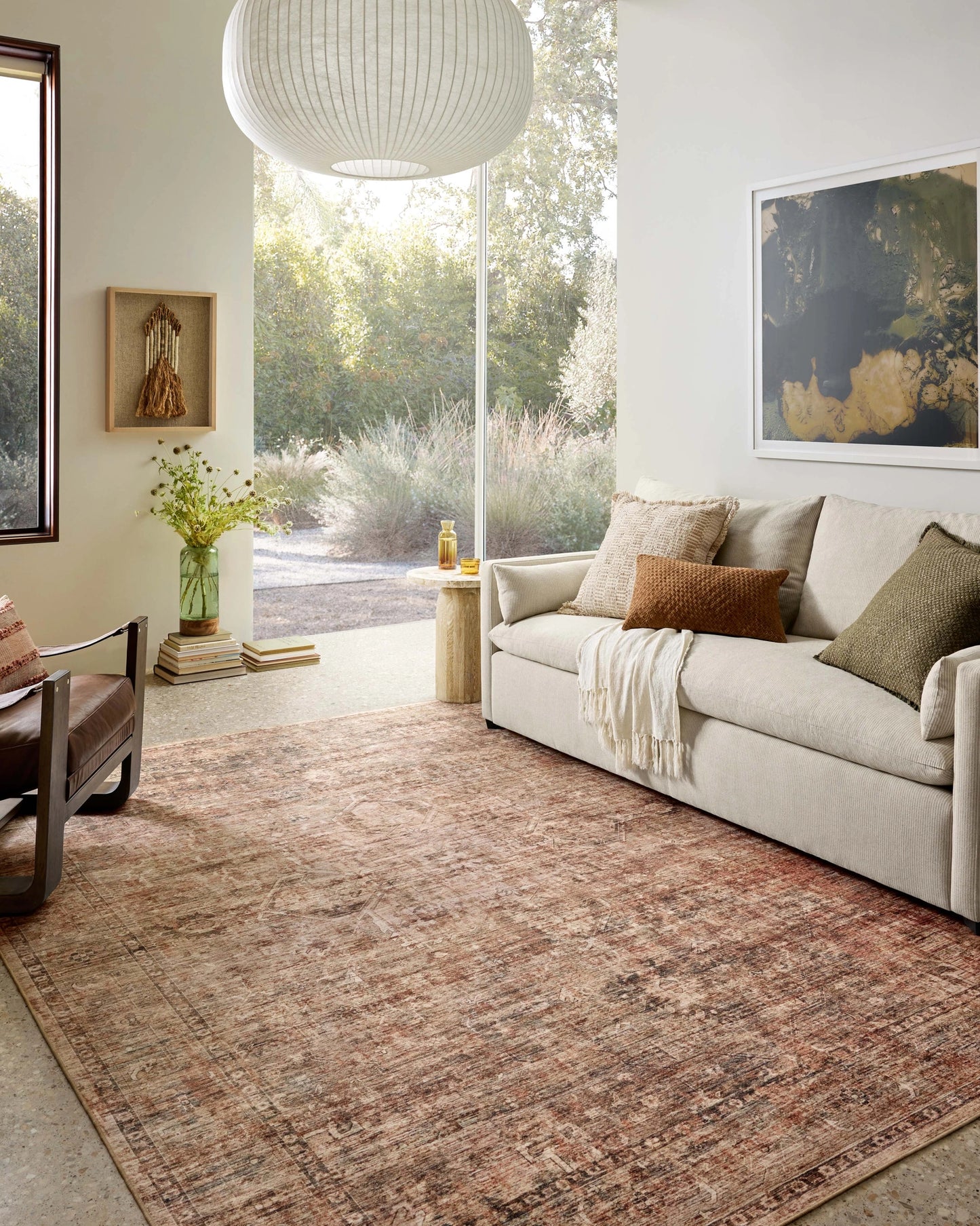 Loloi Anniston Clay / Charcoal 2'-6" x 7'-6" Runner Rug