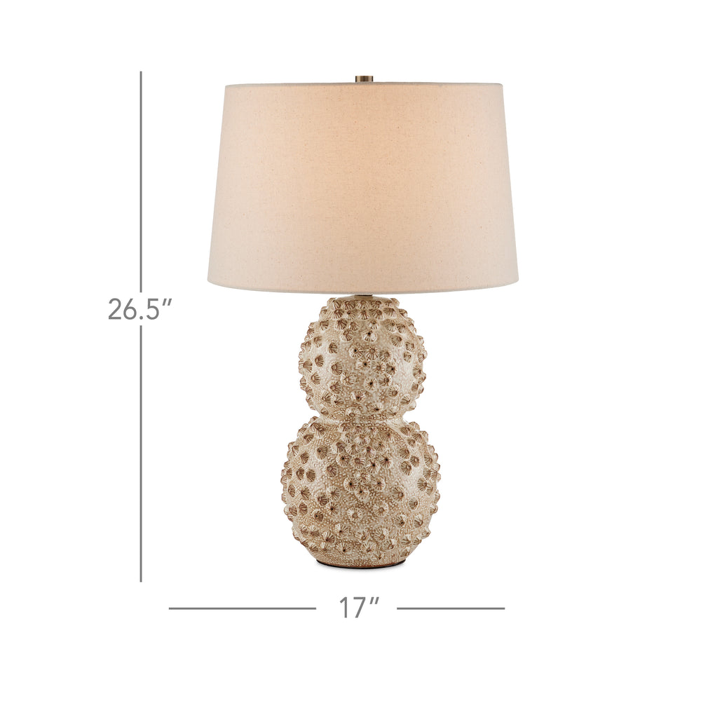 
                      
                        Barnacle Ivory Table Lamp.
                      
                    