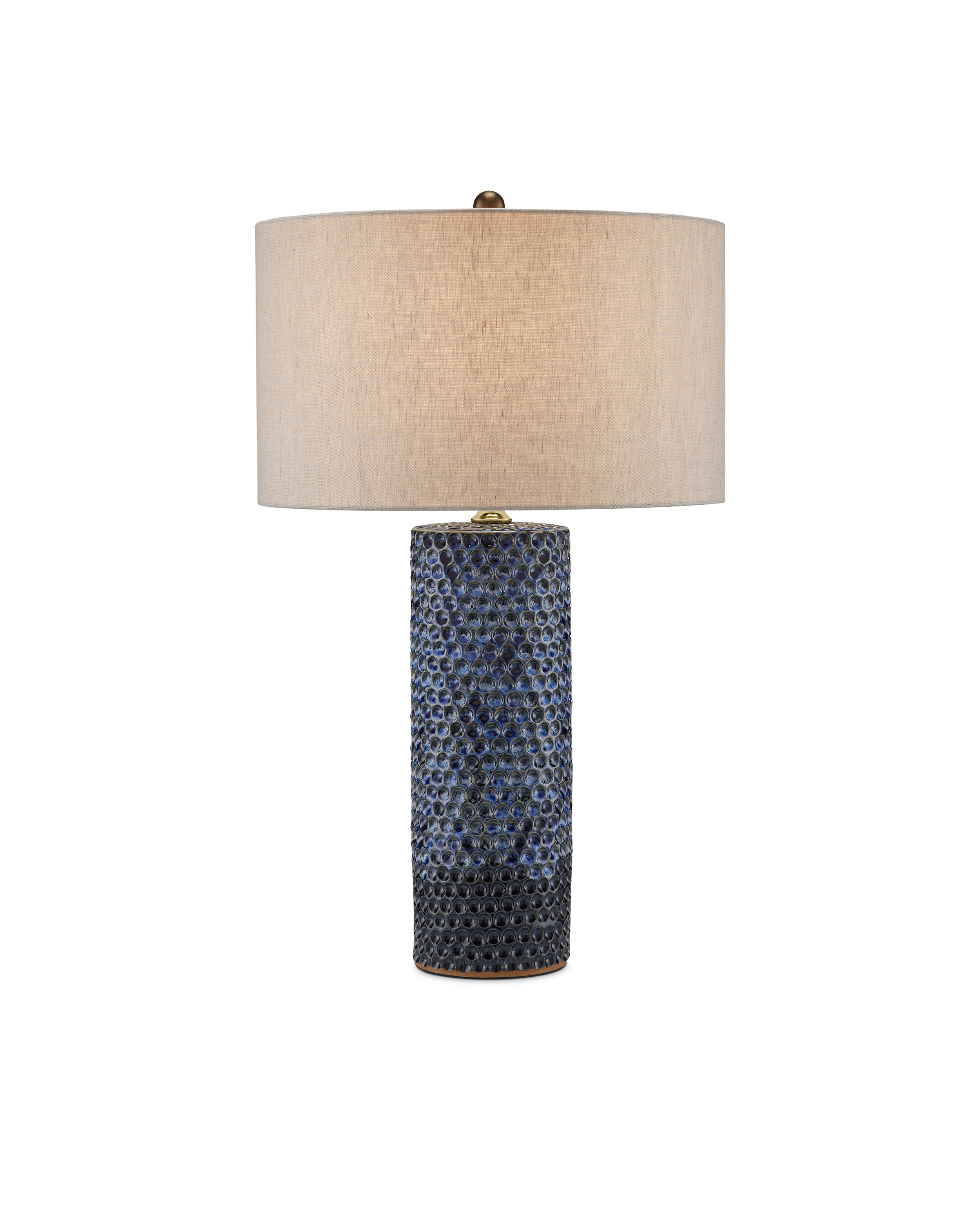 Polka Dot Blue Table Lamp - Thumbnail 2