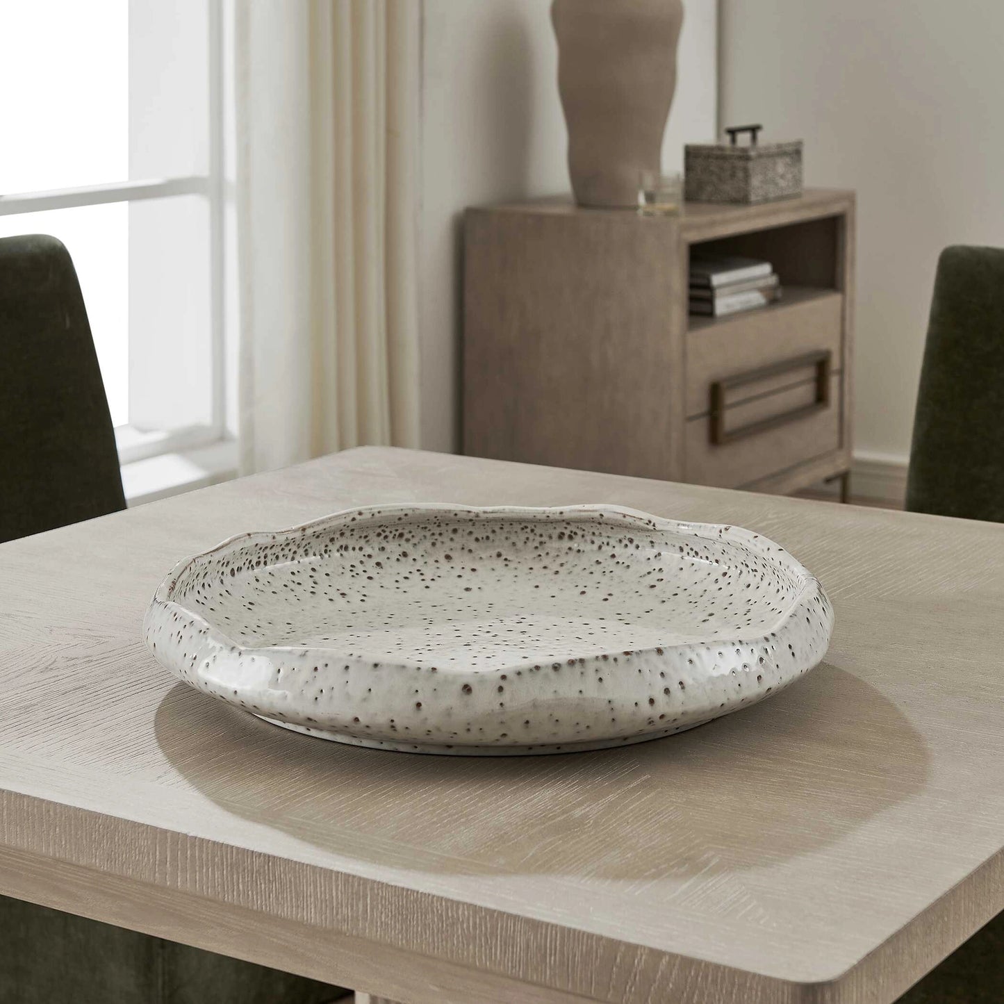 Uttermost Stardust Ripple Indoor-Outdoor Bowl