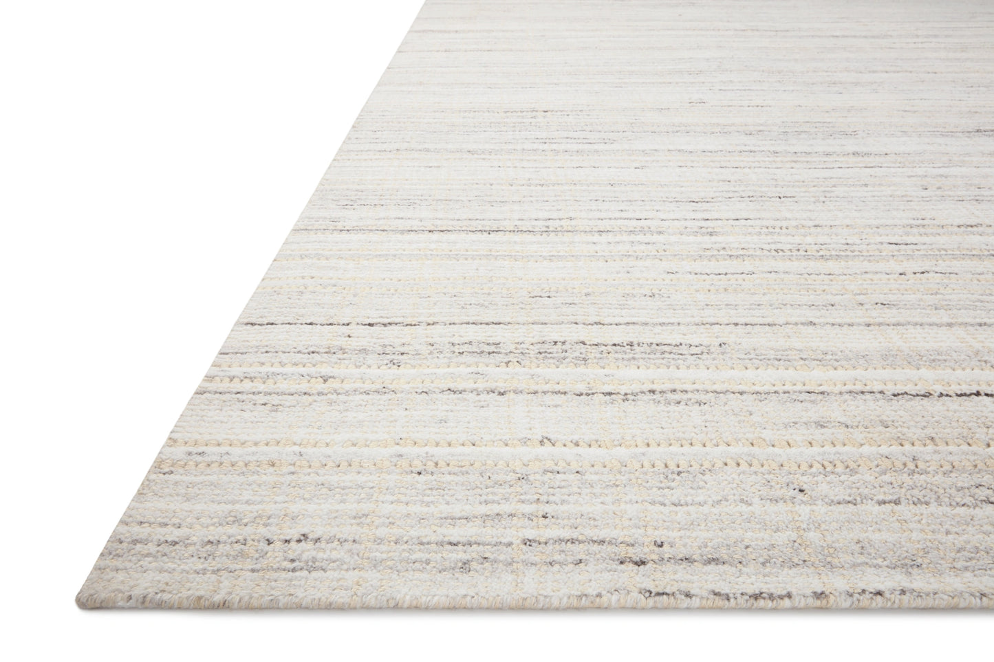 Loloi Jamie Ivory / Dove 18" x 18" Sample Rug