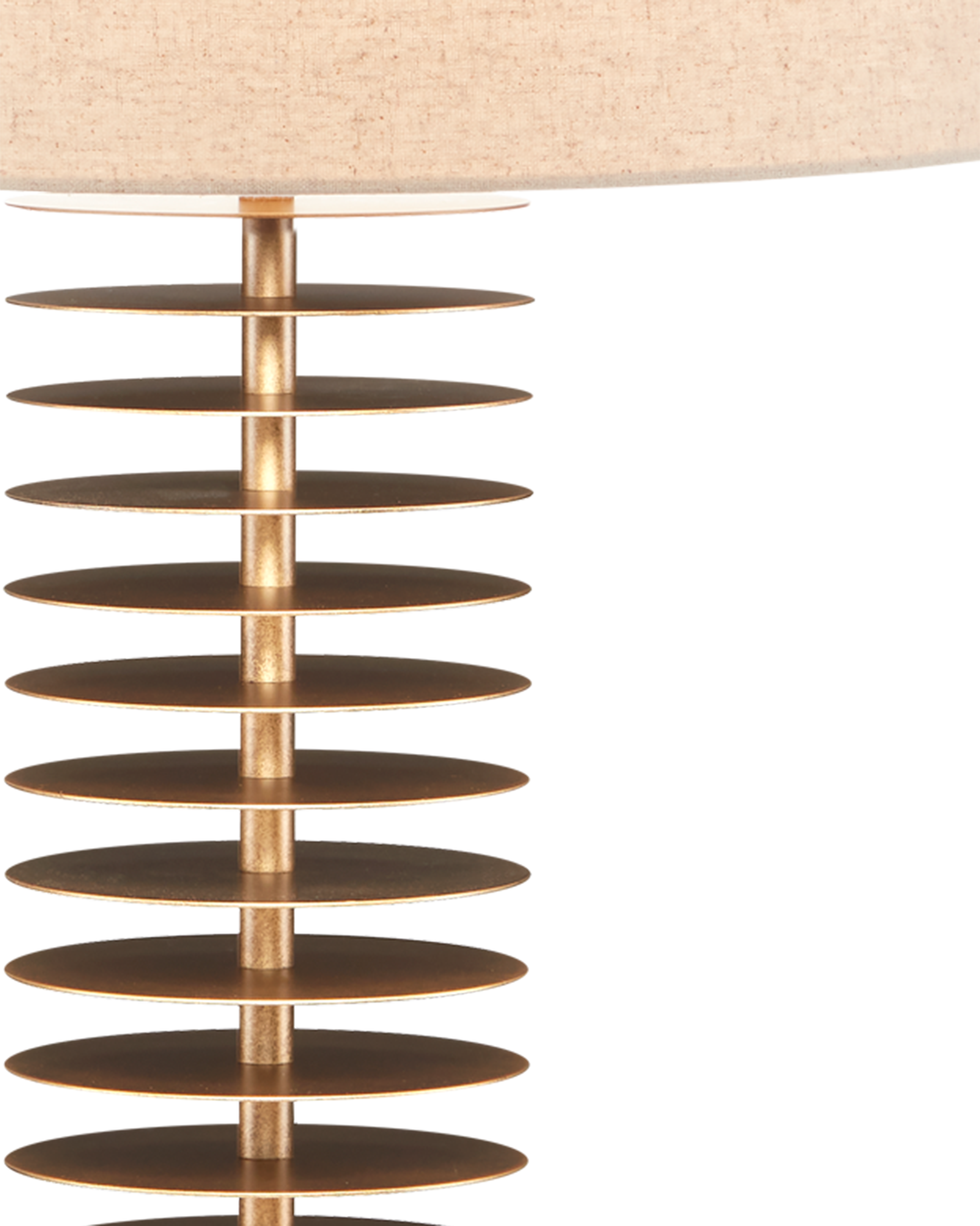 Walwyn Brass Table Lamp - Thumbnail 5