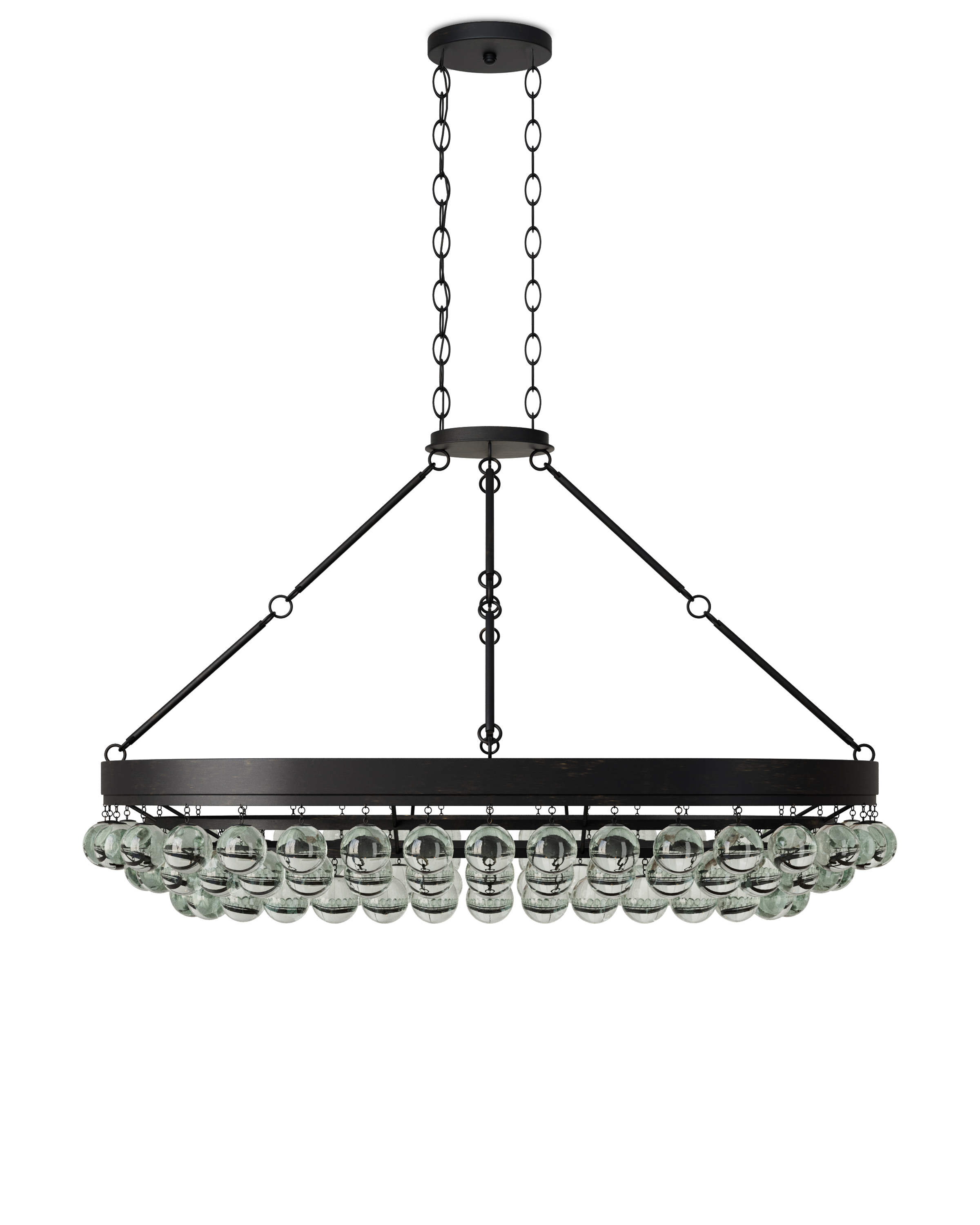 Balthazar Oval Chandelier - Thumbnail 2