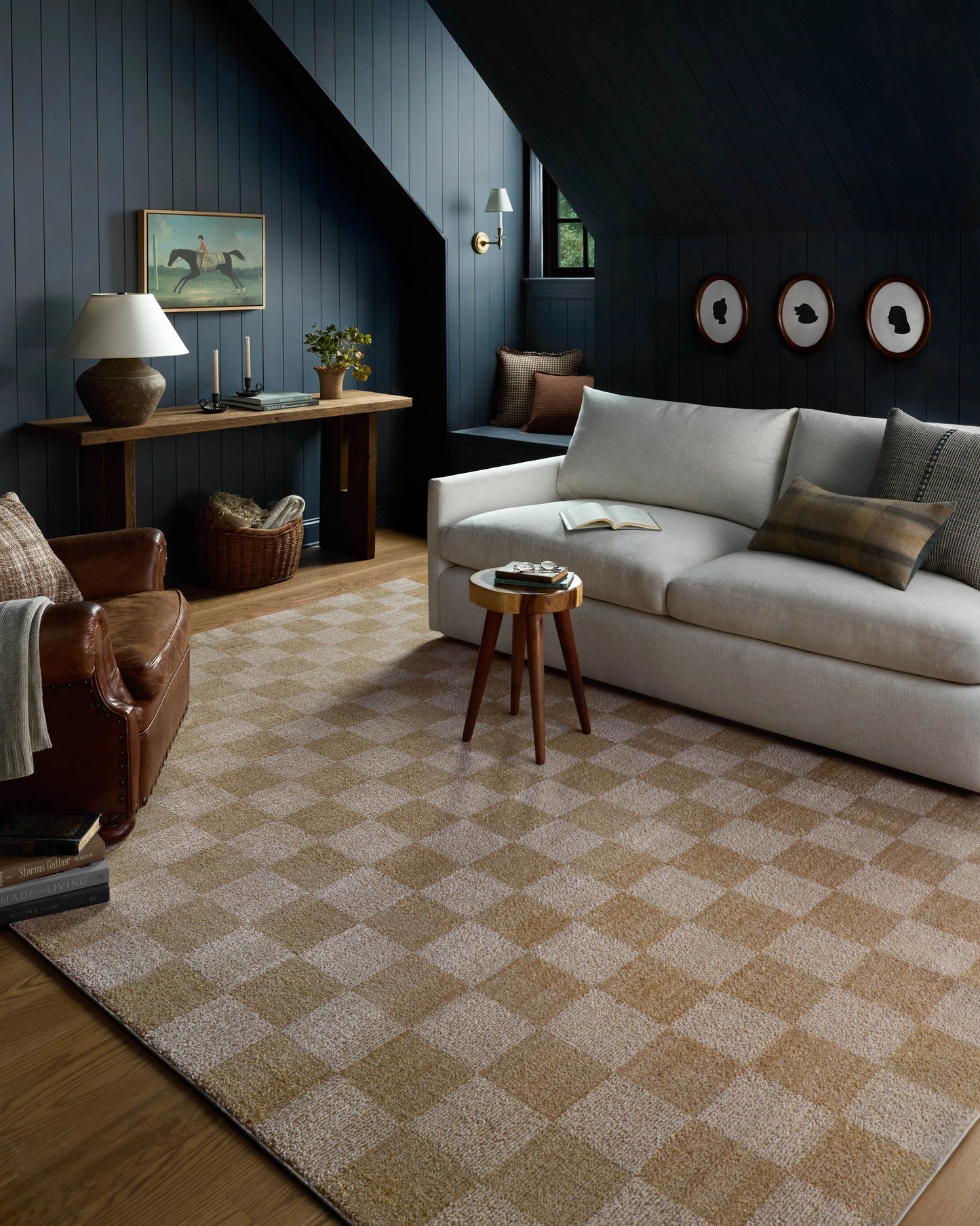 Chris Loves Julia x Loloi Calvin Wheat / Ivory 11'-6" x 15'-7" Area Rug