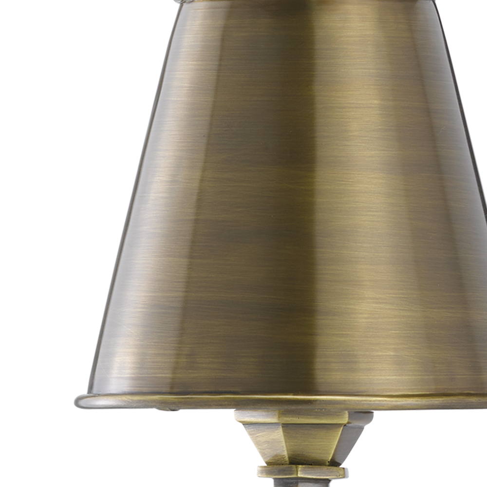 Wollaton Brass Wall Sconce