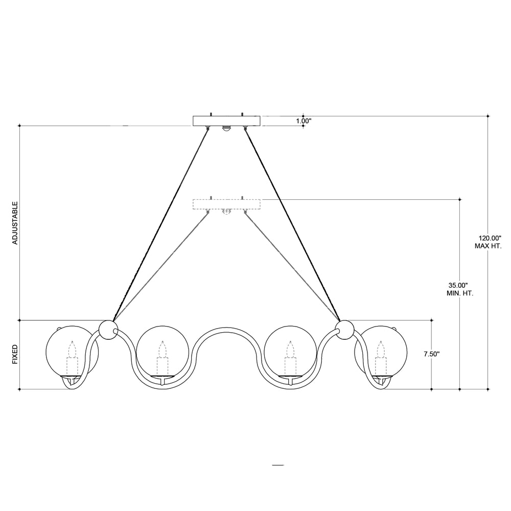 
                      
                        Equilibrium Brass Chandelier
                      
                    