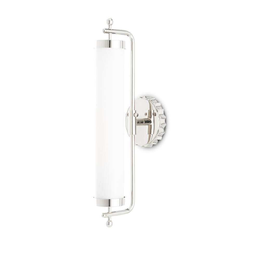
                      
                        Latimer Nickel Wall Sconce
                      
                    