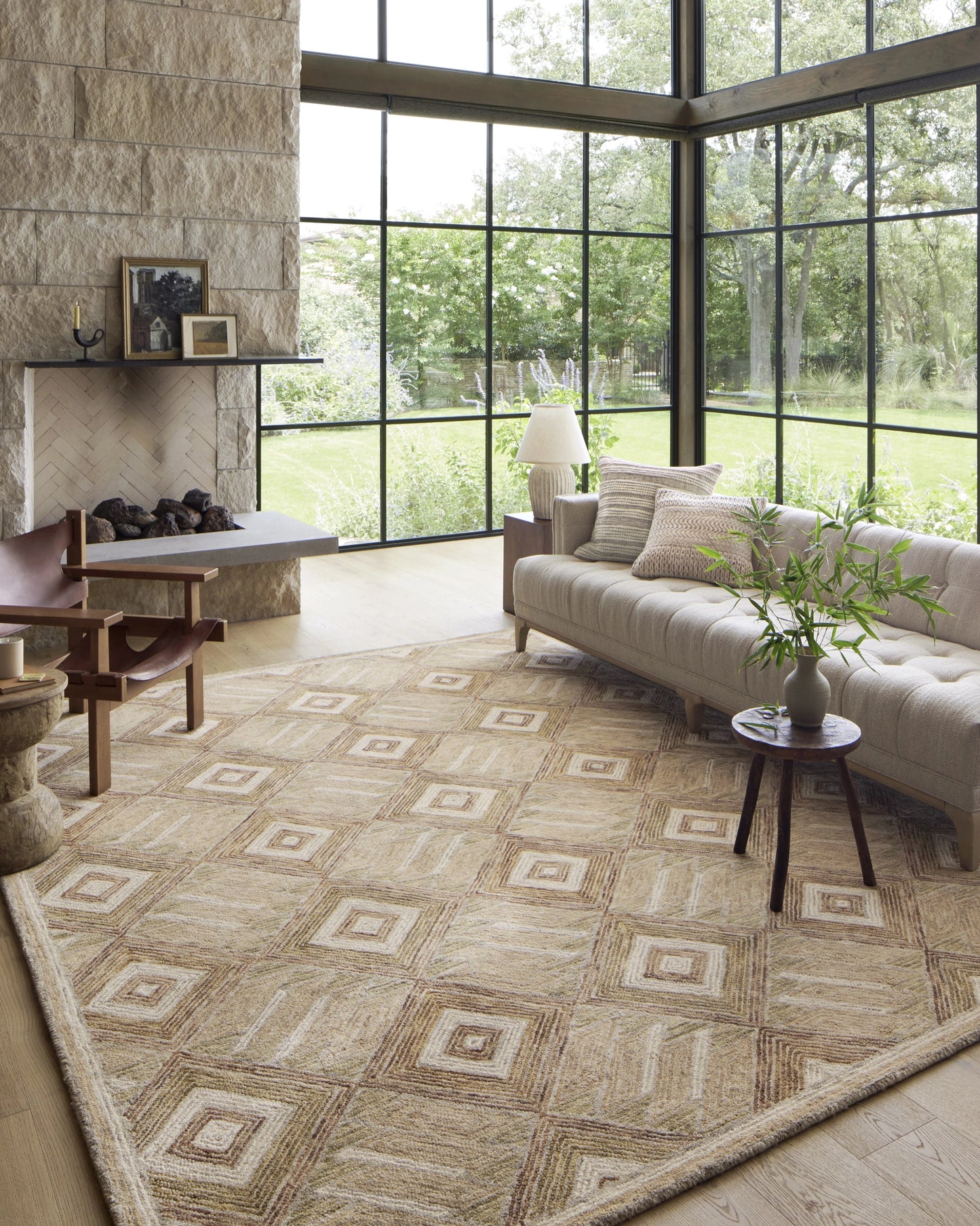 Loloi Varena Sand / clay 5'-0" x 7'-6" Area Rug