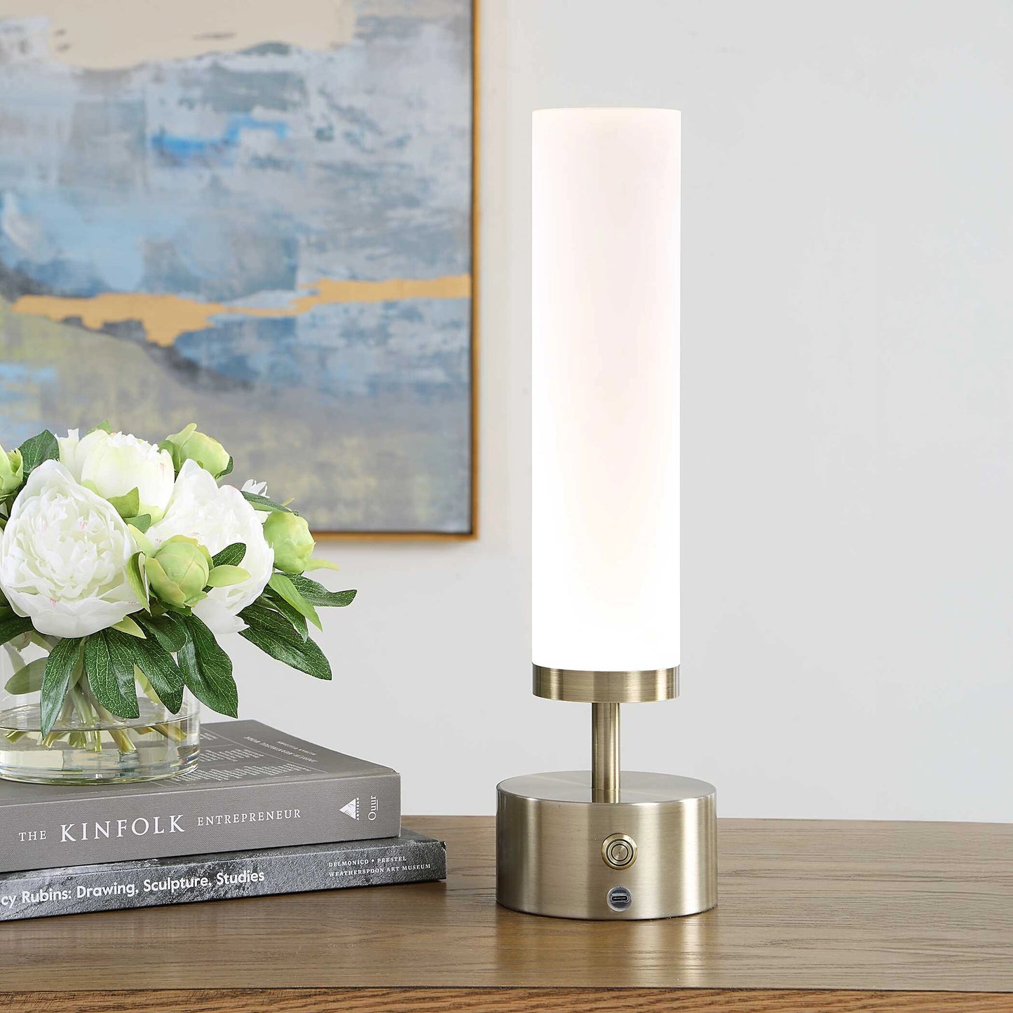 Uttermost Auden Rechargeable LED Accent Lamp