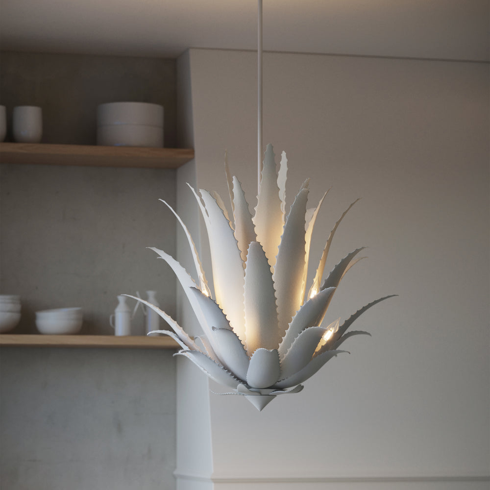 
                      
                        Agave White Chandelier
                      
                    