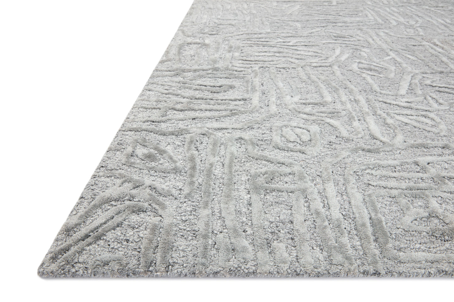 Loloi Juneau Grey 7'-9" x 9'-9" Area Rug