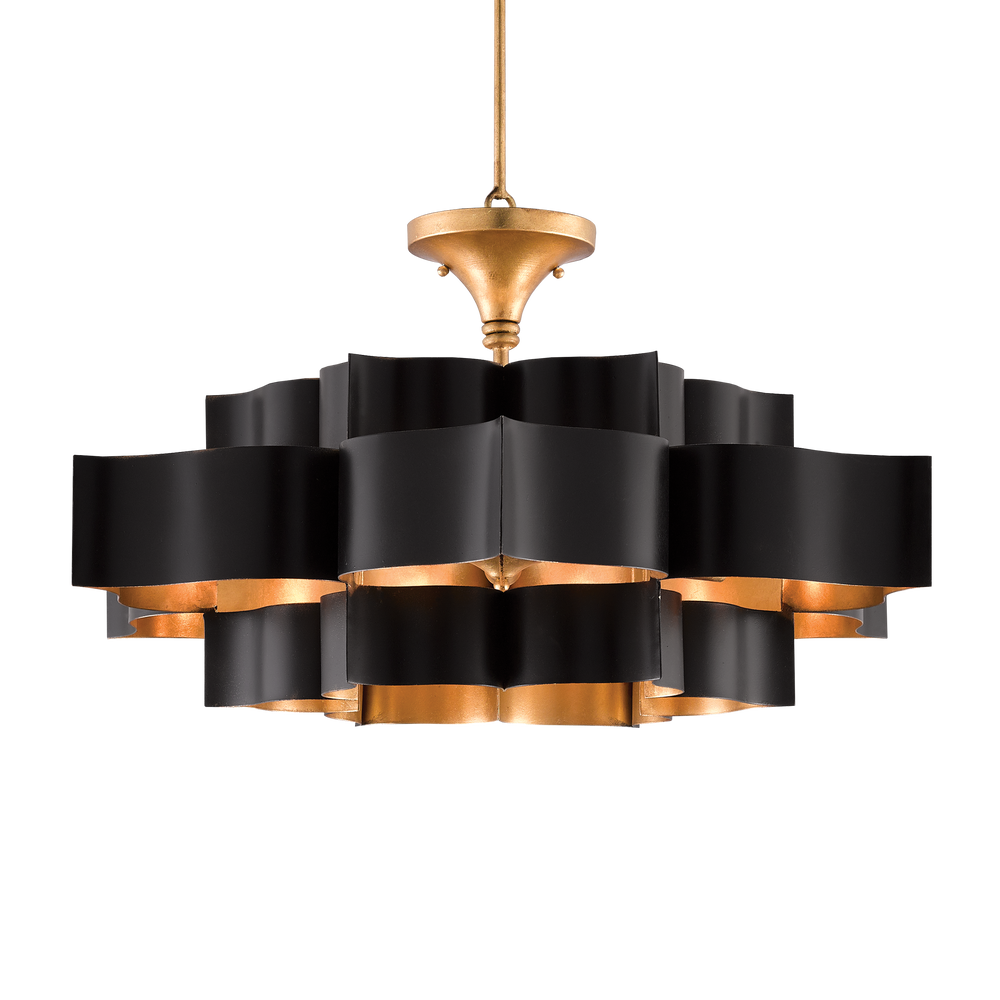 
                      
                        Grand Lotus Large Black Chandelier
                      
                    
