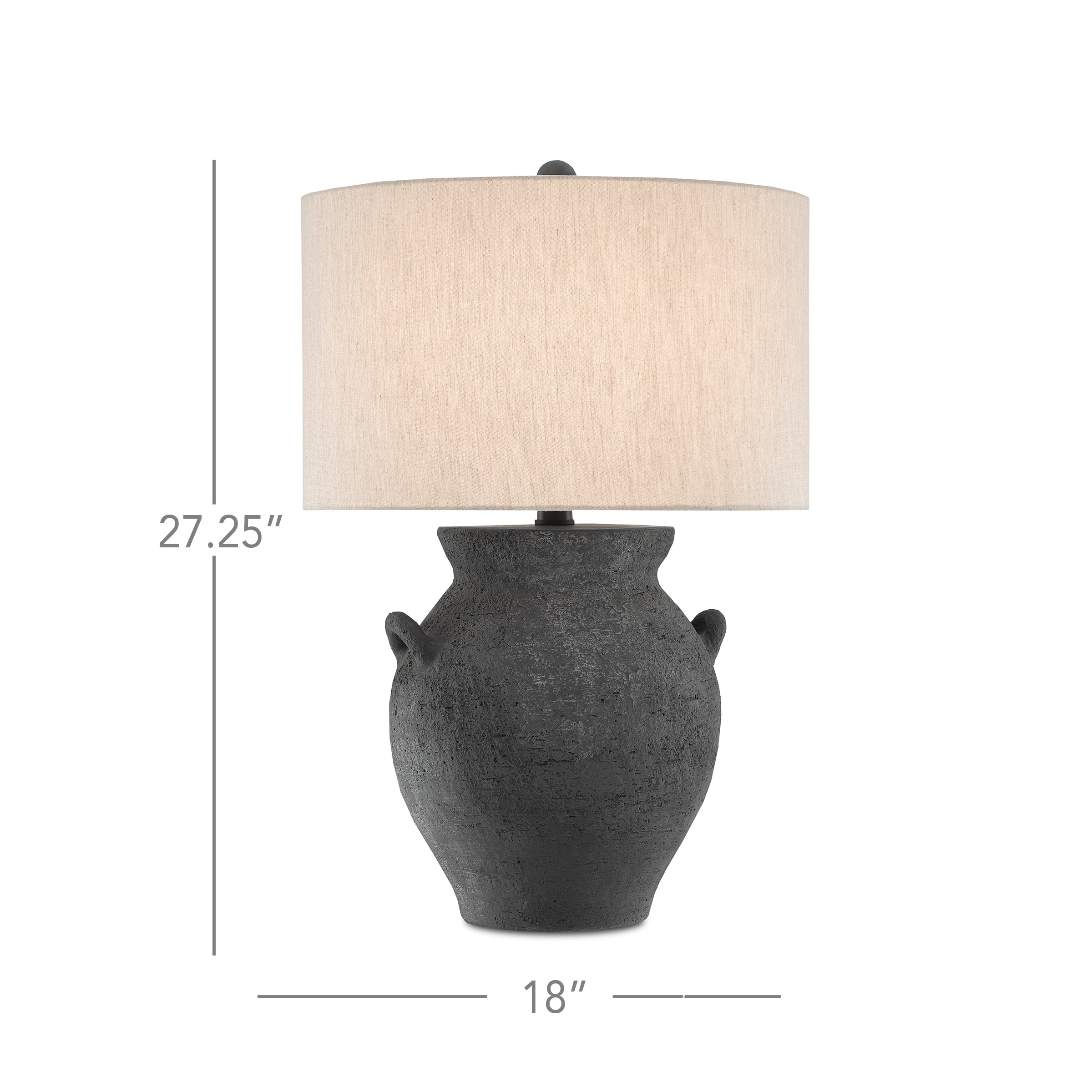 Anza Black Table Lamp - Thumbnail 3