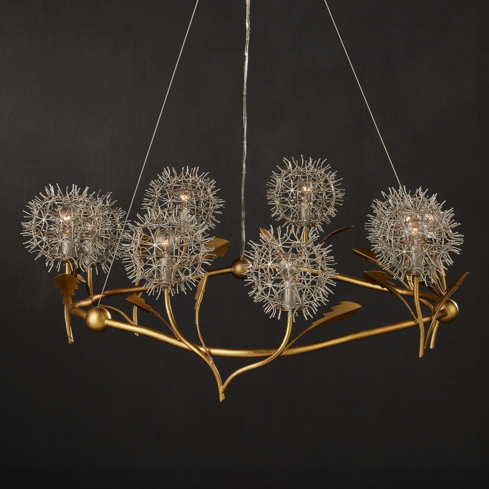 
                      
                        Dandelion Silver & Gold Chandelier
                      
                    